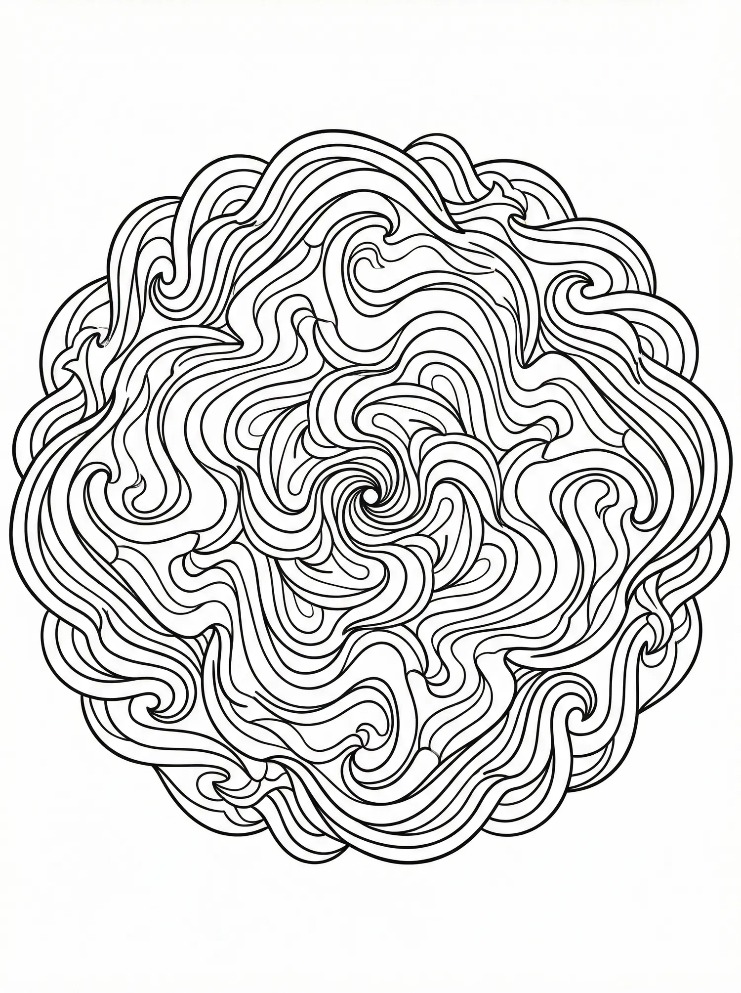 Vagues d'Encre - pack Mandalas Zen